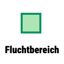 Fluchtbereich hinzufügen